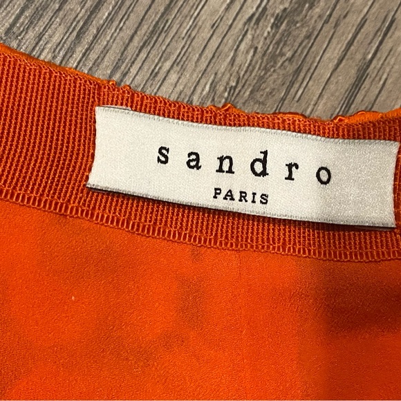 Sandro Plano Lace Shorts in size 4 - Picture 4 of 7